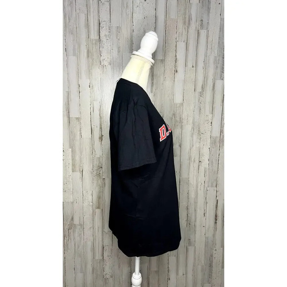 NWT DC United Heart and Soul Mens T-Shirt Black Size Medium Soccer Graphic Print - Picture 2 of 5